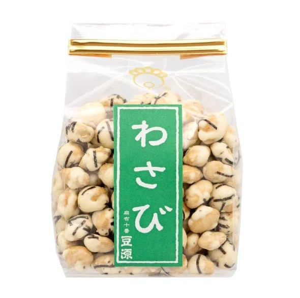 麻布十番 豆源 芥末大豆 麻布十番,豆源,經典豆菓子,兔瑪星日本選物店,芥末大豆