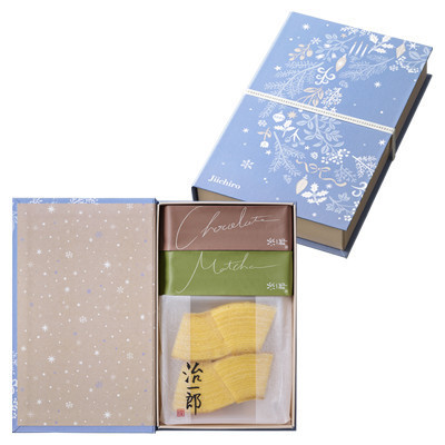 ［12月團限定］【賞味短】治一郎 聖誕書型BOX 治一郎,年輪蛋糕,兔瑪星日本選物店