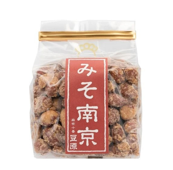 麻布十番 豆源 甜辣味噌落花生 味噌南京豆 麻布十番,豆源,經典豆菓子,兔瑪星日本選物店,甜辣味噌落花生,味噌南京豆