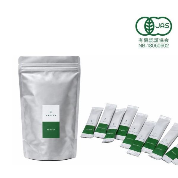 （6月團）柿の専門 有機柿葉茶粉 隨手包 柿子專門店,柿の専門,柿子甜點,兔瑪星日本選物店,有機柿葉茶粉,柿子茶隨手包