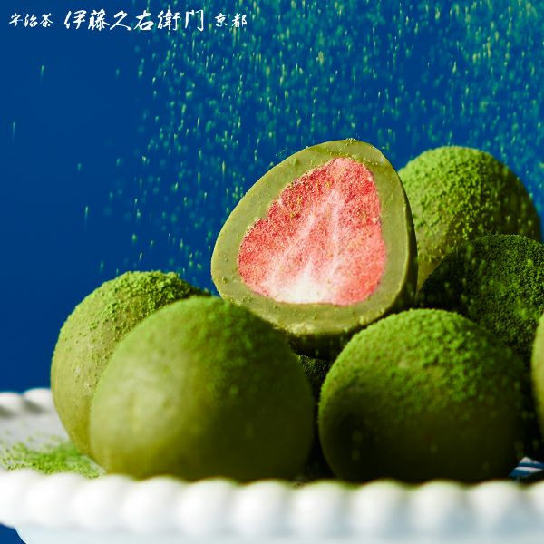 【12月~4月限定】伊藤久右衛門 宇治抹茶草莓巧克力 伊藤久右衛門,兔瑪星日本選物店,宇治抹茶草莓巧克力