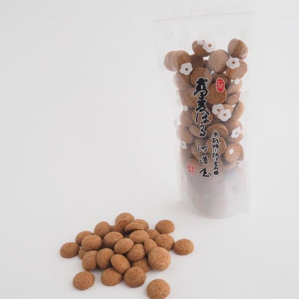 小花蕎麥餅乾 單一款 夾鏈袋裝 總本家河道屋,小花蕎麥餅乾,兔瑪星日本選物店