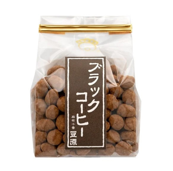 麻布十番 豆源 黑咖啡味落花生 麻布十番,豆源,經典豆菓子,兔瑪星日本選物店,黑咖啡味落花生
