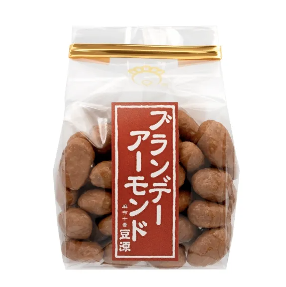 麻布十番 豆源 白蘭地杏仁 麻布十番,豆源,經典豆菓子,兔瑪星日本選物店,白蘭地杏仁