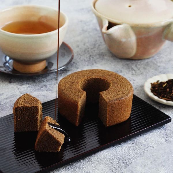 HOHO 焙茶年輪蛋糕 HOHO京都焙茶專賣店,焙茶年輪蛋糕,兔瑪星日本選物店