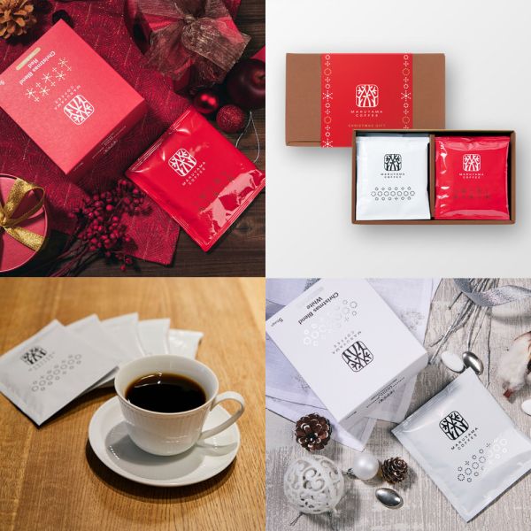 【12月團限定】丸山咖啡 聖誕節 咖啡豆 濾掛 聖誕節咖啡禮盒 丸山咖啡,聖誕節咖啡豆,聖誕節禮盒,咖啡禮盒,聖誕濾掛禮盒,季節限定,兔瑪星日本選物店