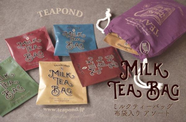 Teapond 冬季奶茶包｜5g濃厚紅茶茶包、印度奶茶、焦糖草莓、阿薩姆奶茶、巧克力奶茶 Teapond,濃厚奶茶包,紅茶專賣店,兔瑪星日本選物店,冬季奶茶包