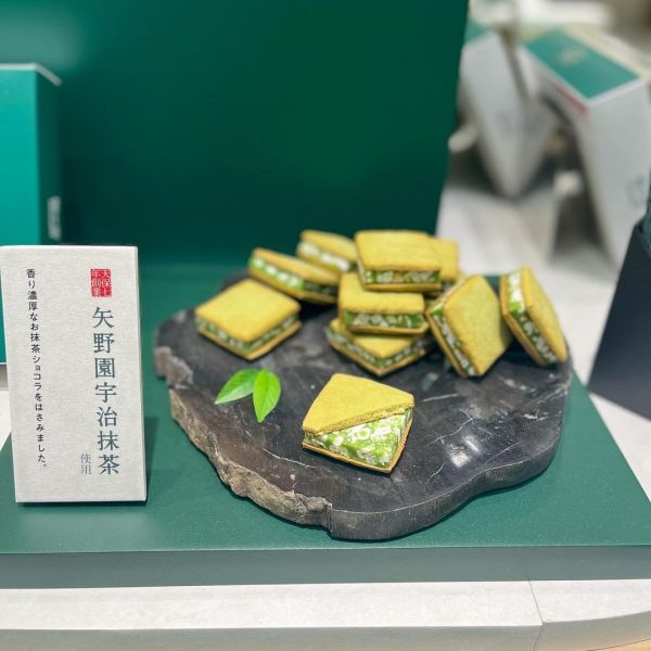 KAMAKURA 茶の福 抹茶巧克力夾心餅乾 實森 KAMAKURA,茶の福,抹茶點心,實森,抹茶巧克力夾心餅乾