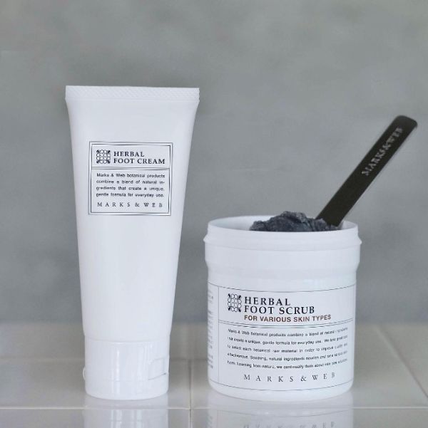 MARKS&WEB 草本足部保養 護足霜 磨砂膏 