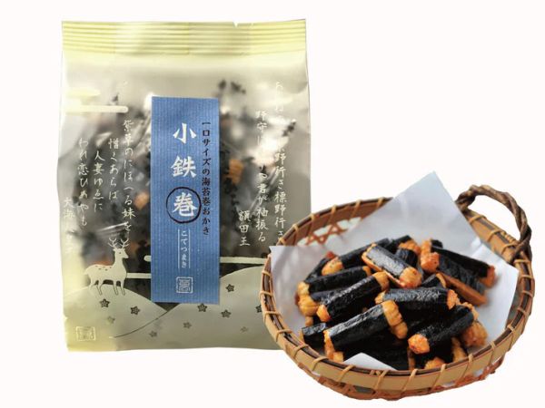 小鐵卷 海苔捲 三州總本舖 仙貝餅乾專賣店 Pasta snack 小鐵卷,海苔捲,三州總本舖,兔瑪星日本選物店