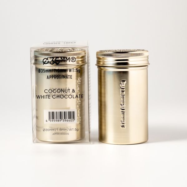 【12月限定】新宿 35mm 椰子白巧克力 新宿,35mm,餅乾罐,限定口味,兔瑪星日本選物店