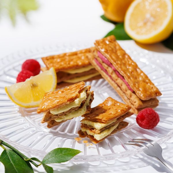 （8月團限定）（夏季口味）銀座松屋 Mille-Feuille高級千層派 法式千層酥 銀座松屋限定,Mille-Feuille,高級千層派,公關禮品,書本禮盒,兔瑪星日本選物店,法式千層酥