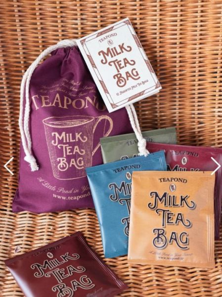 Teapond 濃厚奶茶包 紅茶專賣店 冬季奶茶包 伯爵牛奶茶 Teapond,濃厚奶茶包,紅茶專賣店,兔瑪星日本選物店,冬季奶茶包