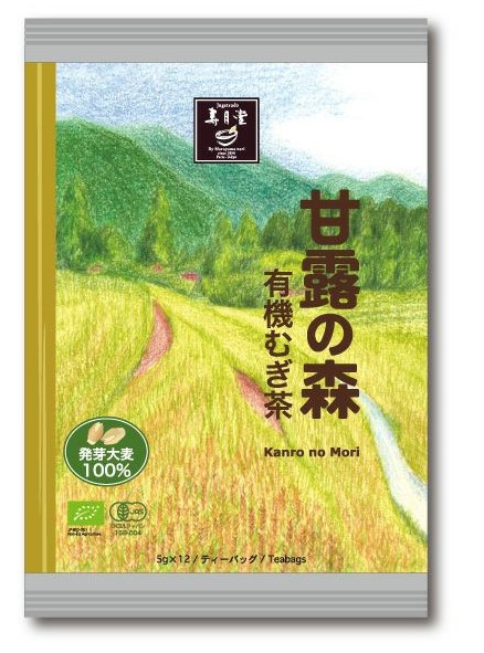 壽月堂 有機麥茶 甘露の森 茶包 壽月堂,有機麥茶,甘露の森,兔瑪星日本選物店