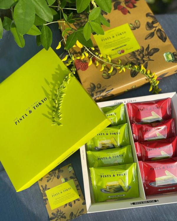 PISTA&TOKYO 開心果巧克力夾心餅乾 PISTA&TOKYO,開心果巧克力,兔瑪星日本代購,東京伴手禮