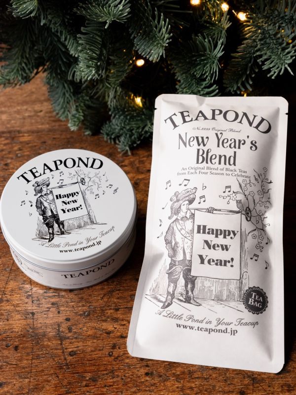 ［12月團限定］Teapond 2026新年混合紅茶 四季紅茶 Teapond,限定茶葉罐,聖誕節限定商品,聖誕故事紅茶,聖誕茶包組,紅茶專賣店,兔瑪星日本選物店