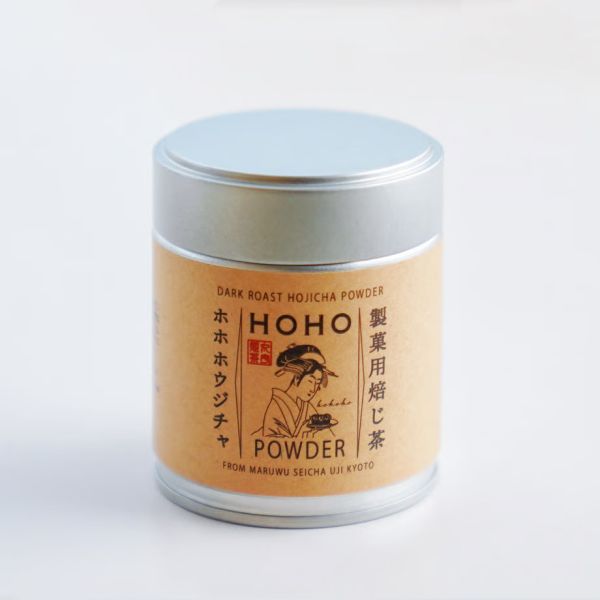 HOHO 製菓用無糖焙茶粉（罐裝30g） HOHO京都焙茶專賣店,製菓用無糖焙茶粉,焙茶粉加牛奶,兔瑪星日本選物店