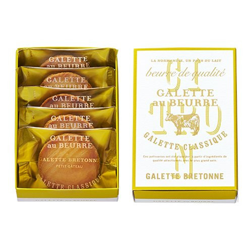 【六月、八月限定】GALETTE au BEURRE 檸檬布列塔尼 法式奶油酥餅 GALETTE au BEURRE,法式奶油酥餅,檸檬布列塔尼,兔瑪星日本選物店