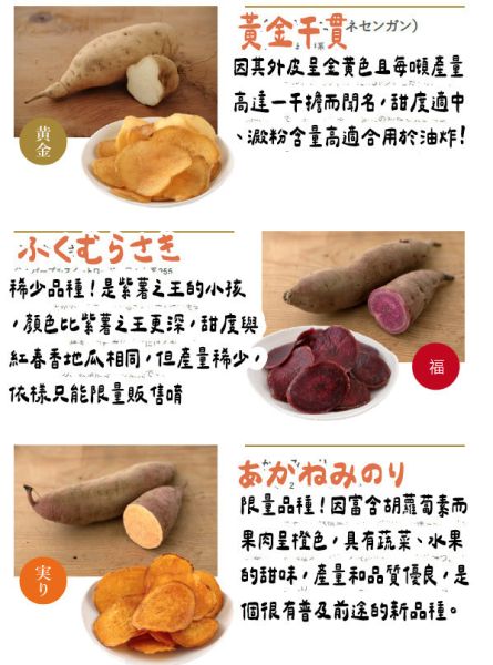 【12月團限定】新年限定綜合地瓜片 芋屋金次郎 芋屋金次郎,新年限定綜合地瓜片,蜜糖地瓜片,紫心地瓜片,期間限定,兔瑪星日本選物店