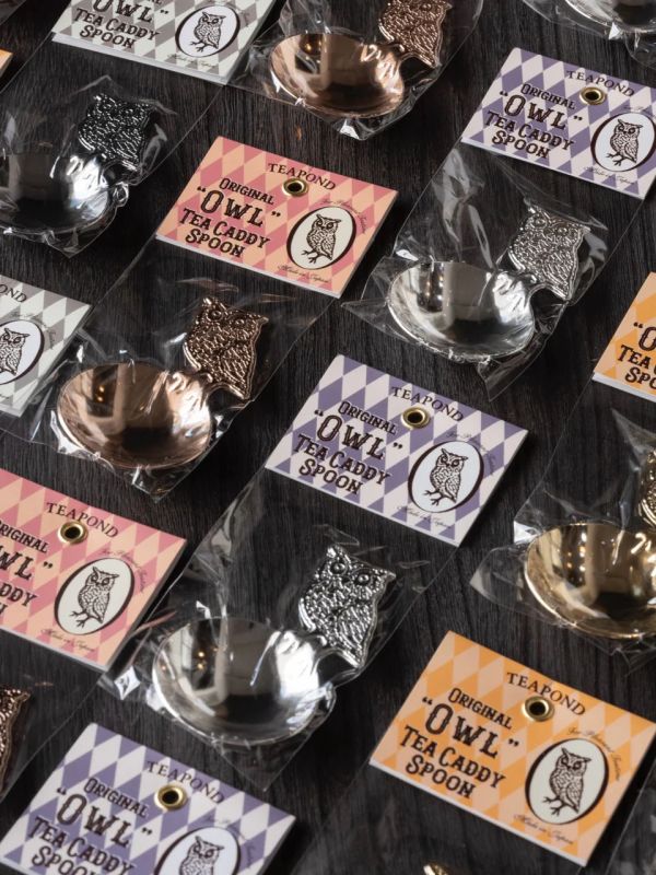 Teapond 貓頭鷹茶匙 Teapond,貓頭鷹茶匙,紅茶專賣店,兔瑪星日本選物店