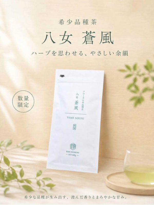 【10月團限定】星野製茶園 稀少品種煎茶 八女 蒼風 星野製茶園,稀少品種煎茶,八女蒼風,八女煎茶,兔瑪星日本選物店
