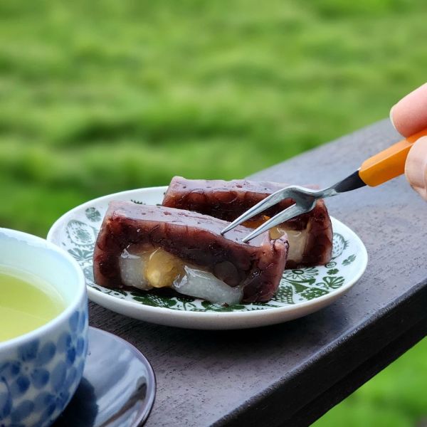 【9月~1月限定】叶匠壽庵 阿莫あも（栗子） 叶匠壽庵,丹波大納言,麻糬和菓,阿莫あも,兔瑪星日本選物店