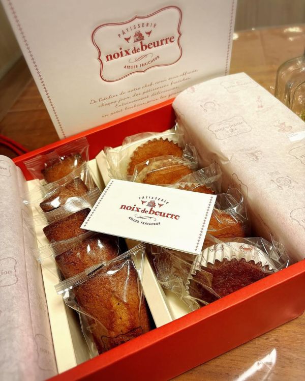 noix de beurre 費南雪 瑪德蓮 noix費南雪,兔瑪星日本代購選物店,瑪德蓮,費南雪禮盒