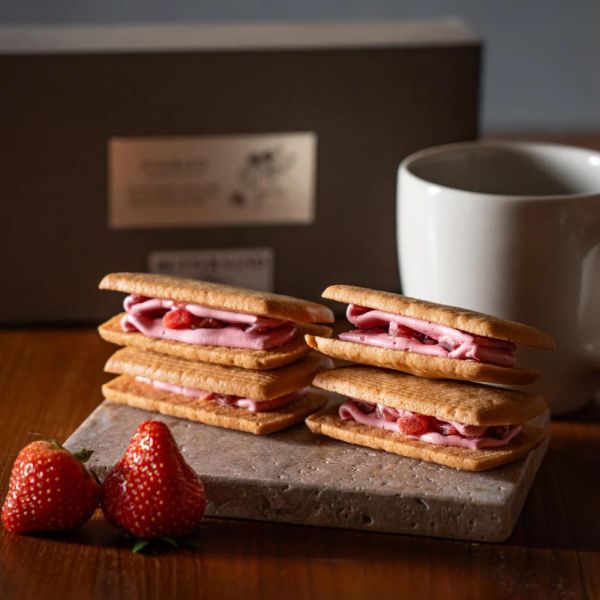 ICHIBIKO 特製草莓奶油夾心 ICHIBIKO,草莓奶油夾心餅乾,三軒茶屋人氣草莓甜點店,兔瑪星日本選物店