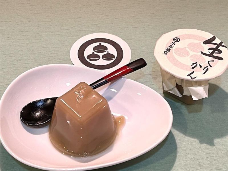 【4~8月團限定】小布施堂 生栗水羊羹 小布施堂,生栗水羊羹,栗子水羊羹,兔瑪星日本選物店