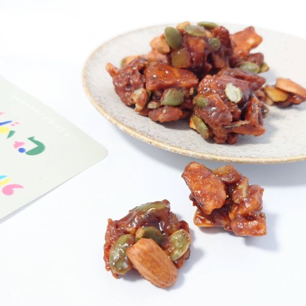 （12月團）田中屋味噌煎餅 限定 焦糖花生南瓜子脆脆 田中屋味噌煎餅,焦糖花生南瓜子脆脆,日式煎餅,兔瑪星日本選物店