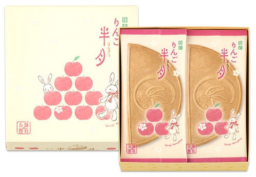 （11~12月限定）鎌倉五郎本店 期間限定 蘋果半月燒 鎌倉五郎本店,期間限定,蘋果半月燒,芝麻半月燒,月寄禮盒,巧克力半月燒,日本必買伴手禮,兔瑪星日本代購