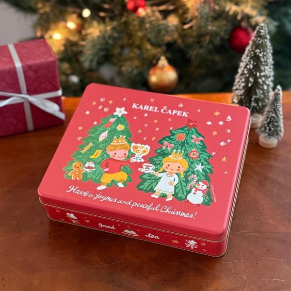 【12月限定】聖誕節茶包禮盒 山田詩子 山田詩子,聖誕節茶包禮盒,聖誕節鐵盒,兔瑪星日本選物店