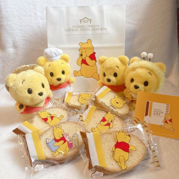［6-9月限定］米奇系列 GATEAU FESTA HARADA 法國麵包脆餅 GATEAU FESTA HARADA,法國麵包脆餅,兔瑪星日本選物店,米奇系列鐵盒,維尼鐵盒,奇奇蒂蒂鐵盒
