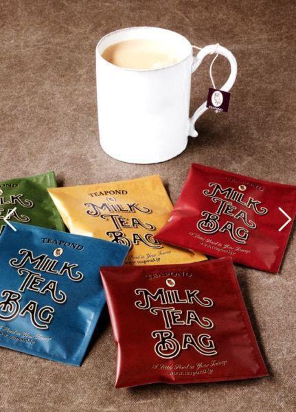 Teapond 冬季奶茶包｜5g濃厚紅茶茶包、印度奶茶、焦糖草莓、阿薩姆奶茶、巧克力奶茶 Teapond,濃厚奶茶包,紅茶專賣店,兔瑪星日本選物店,冬季奶茶包