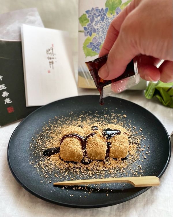叶匠壽庵 閼伽井 黃豆粉麻糬 叶匠壽庵,閼伽井,黃豆粉麻糬,兔瑪星日本選物店