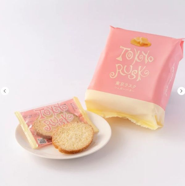 TOKYO RUSK 法國麵包脆餅 奶油砂糖脆餅 TOKYORUSK,法國麵包脆餅,杏仁脆餅,大蒜脆餅,奶油砂糖,兔瑪星日本選物店