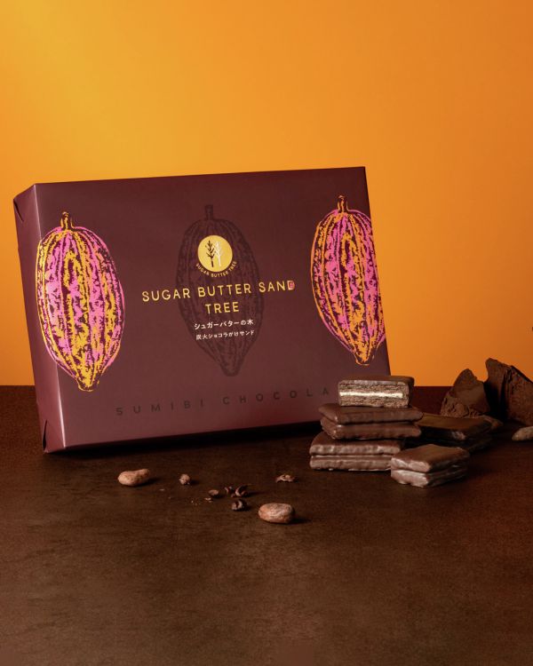 【12月~1月團限定】炭燒巧克力夾心 砂糖奶油樹 砂糖奶油樹,炭燒巧克力夾心,sugarbuttertree,兔瑪星日本代購