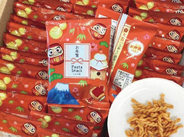 【12月限定－年賀商品】Pasta snack Pasta,snack,炸螺旋義大利麵,兔瑪星日本選物店,季節限定,過年送禮,三州總本舖