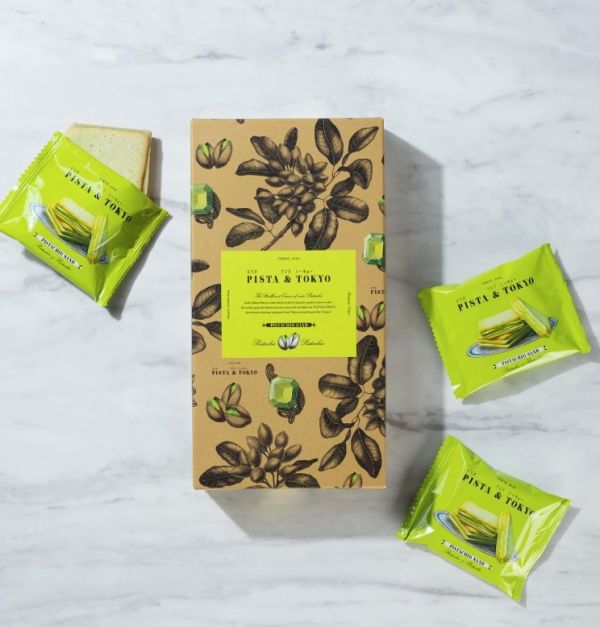 PISTA&TOKYO 開心果巧克力夾心餅乾 PISTA&TOKYO,開心果巧克力,兔瑪星日本代購,東京伴手禮