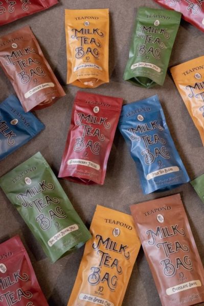 Teapond 濃厚奶茶包 紅茶專賣店 冬季奶茶包 伯爵牛奶茶 Teapond,濃厚奶茶包,紅茶專賣店,兔瑪星日本選物店,冬季奶茶包