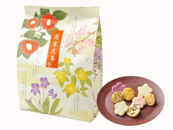 萬葉花集 綜合米餅米果 三州總本舖 仙貝餅乾專賣店 Pasta snack 萬葉花集,綜合米餅米果,三州總本舖,兔瑪星日本選物店