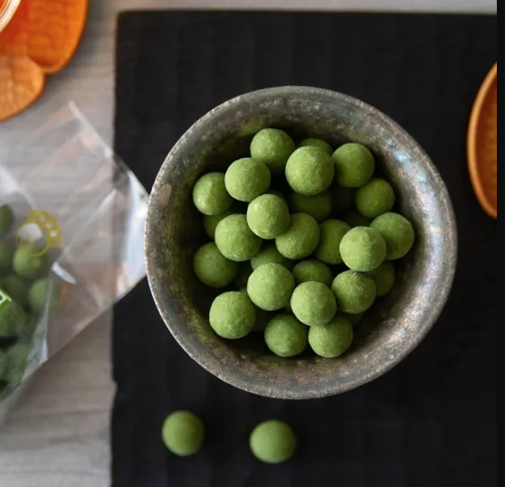 麻布十番 豆源 抹茶落花生 麻布十番,豆源,經典豆菓子,兔瑪星日本選物店,抹茶落花生