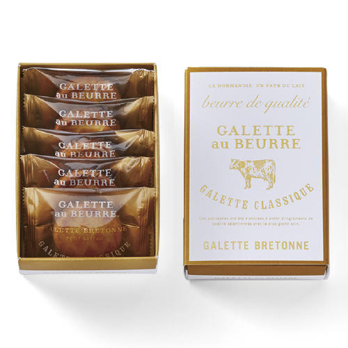GALETTE au BEURRE 厚燒奶油酥餅5入 布列塔尼酥餅 GALETTE au BEURRE,布列塔尼酥餅,法式奶油酥餅,兔瑪星日本選物店