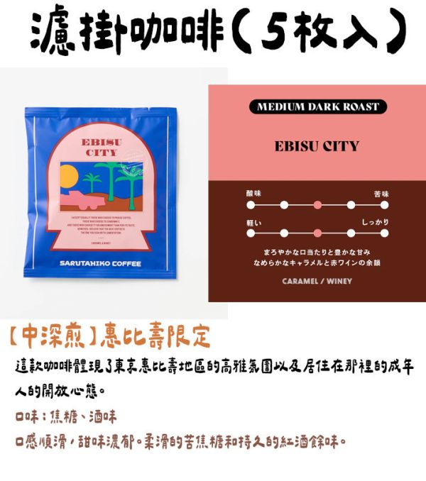 猿田彥咖啡 咖啡濾掛、大吉、惠比壽、猿田彥法式、低咖啡因 猿田彥咖啡,咖啡濾掛,大吉,低咖啡因濾掛,猿田彥法式,兔瑪星日本選物店