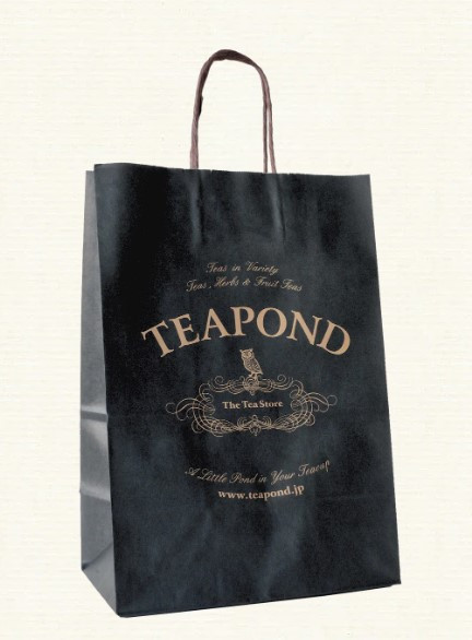 Teapond 品牌提袋 紙袋 塑膠袋 Teapond,品牌提袋,紅茶專賣店,兔瑪星日本選物店