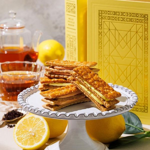（6月團限定）（夏季口味）銀座松屋 Mille-Feuille高級千層派 法式千層酥 銀座松屋限定,Mille-Feuille,高級千層派,公關禮品,書本禮盒,兔瑪星日本選物店,法式千層酥