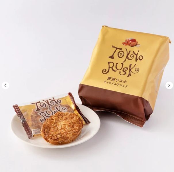 TOKYO RUSK 法國麵包脆餅 杏仁脆餅 TOKYORUSK,法國麵包脆餅,杏仁脆餅,大蒜脆餅,奶油砂糖,兔瑪星日本選物店