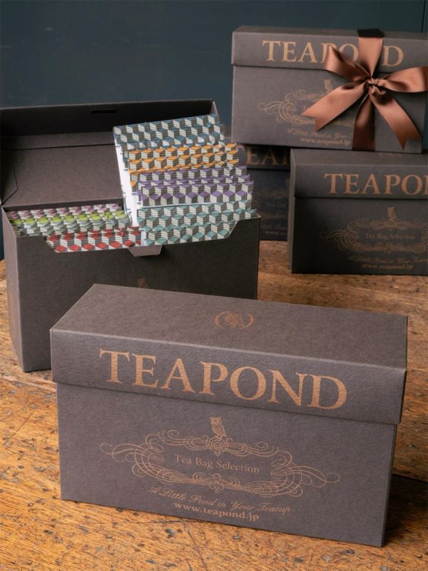 Teapond 經典盒裝茶包24袋裝 Teapond,經典盒裝茶包,紅茶專賣店,兔瑪星日本選物店