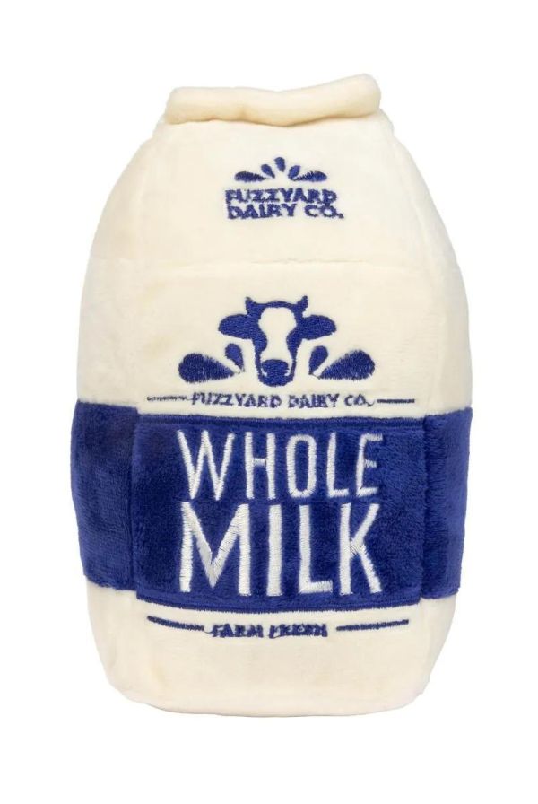 【FuzzYard】Milk & Cookie 2PK 牛奶與餅乾 2入組｜澳洲設計 耐咬耐玩發聲玩具 可機洗 Fuzzyard,歪歪腸,牛奶狗玩具,餅乾狗玩具,狗狗玩具,狗狗耐咬玩具,發聲狗玩具,啾啾玩具,肉造型狗玩具,狗狗互動玩具,狗狗放電玩具,狗狗紓壓玩具,寵物療癒玩具,小型犬玩具推薦,寵物陪伴玩具