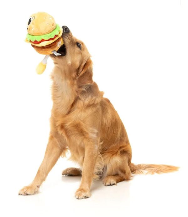 【FuzzYard】漢堡發聲玩具｜澳洲設計 耐咬耐玩 可機洗 Fuzzyard,漢堡,漢堡狗玩具,狗狗玩具,狗狗耐咬玩具,發聲狗玩具,啾啾玩具,漢堡造型狗玩具,狗狗互動玩具,狗狗放電玩具,狗狗紓壓玩具,寵物療癒玩具,小型犬玩具推薦,寵物陪伴玩具